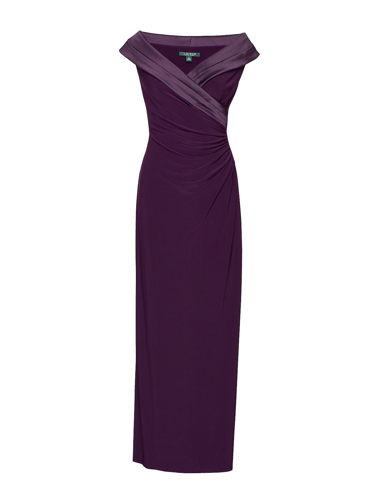 lauren ralph lauren one shoulder gown