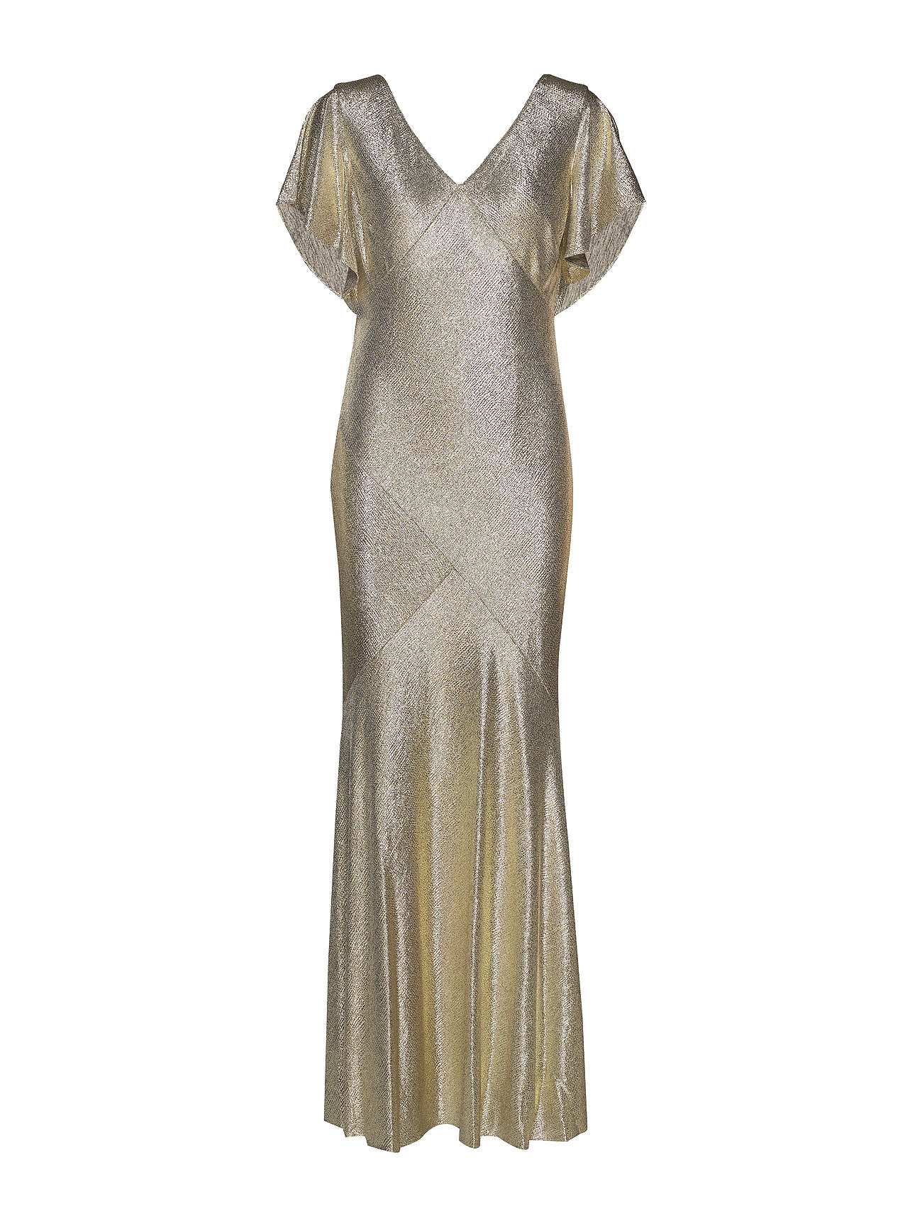 ralph lauren gold gown