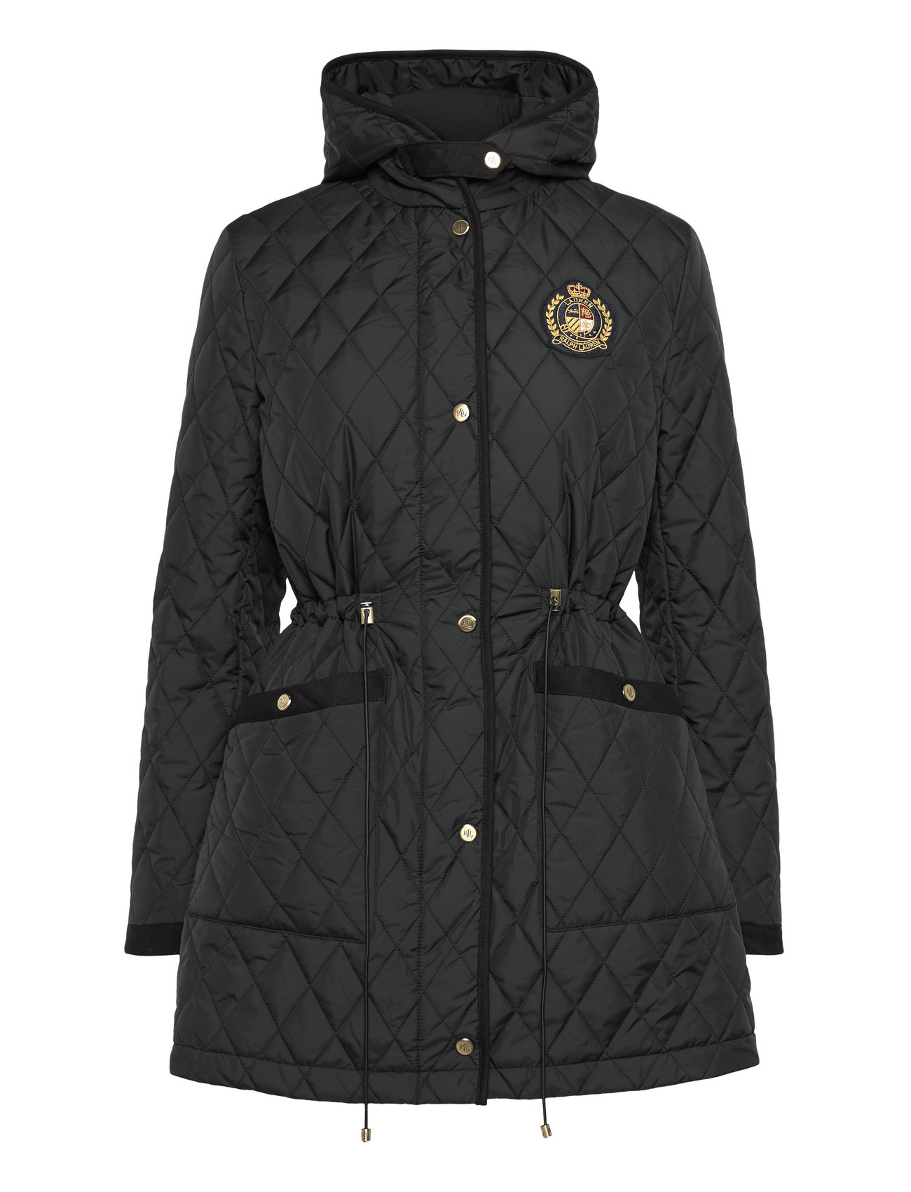 Lauren Ralph Lauren Crest-patch Quilted Jacket - 319 €. Buy Quilted jackets  from Lauren Ralph Lauren online at . Fast delivery and easy returns