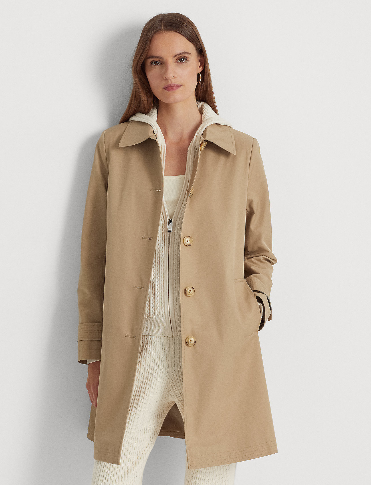 Lauren Ralph Lauren Cotton-blend Trench Coat - 299 €. Buy Trench coats from Lauren  Ralph Lauren online at . Fast delivery and easy returns