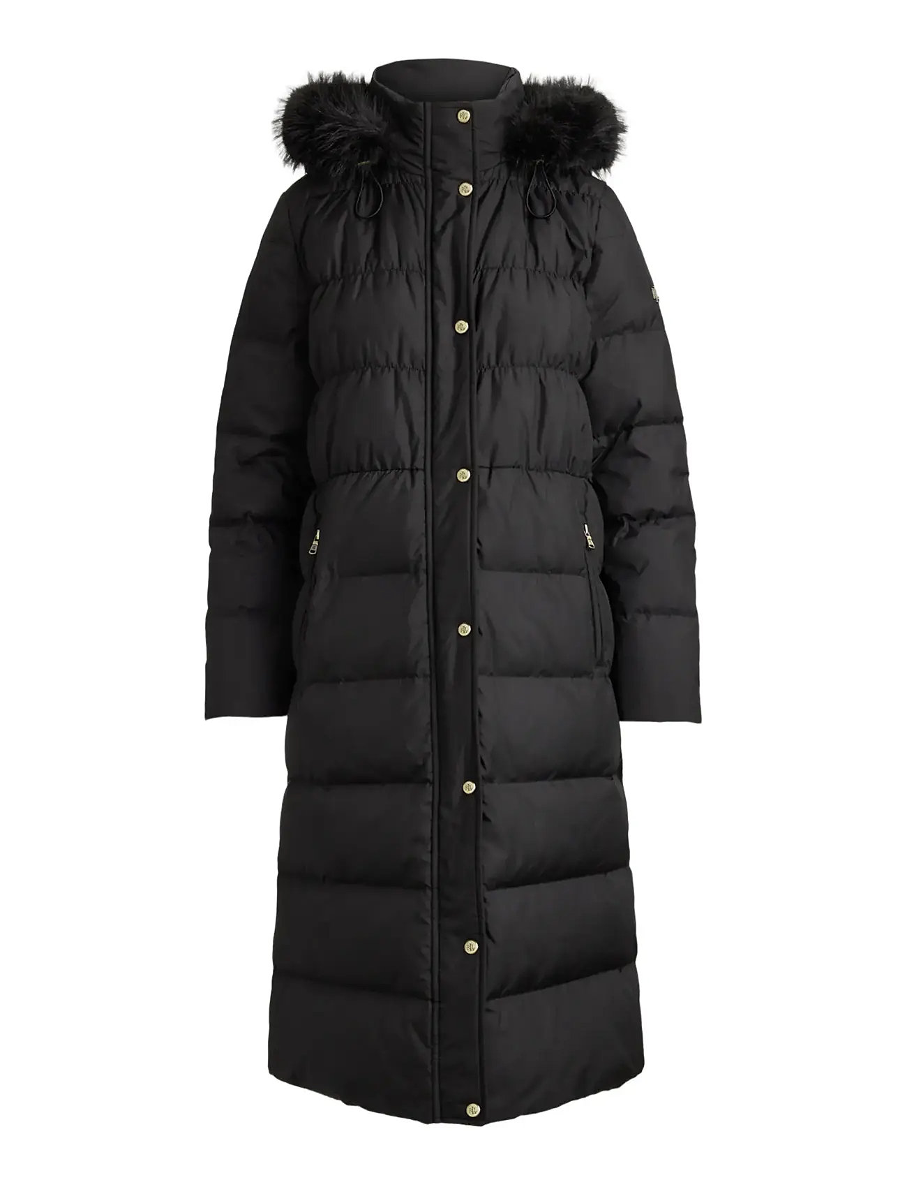 Lauren Ralph Lauren Faux-fur-trim Hooded Down Coat (RAF297P04097