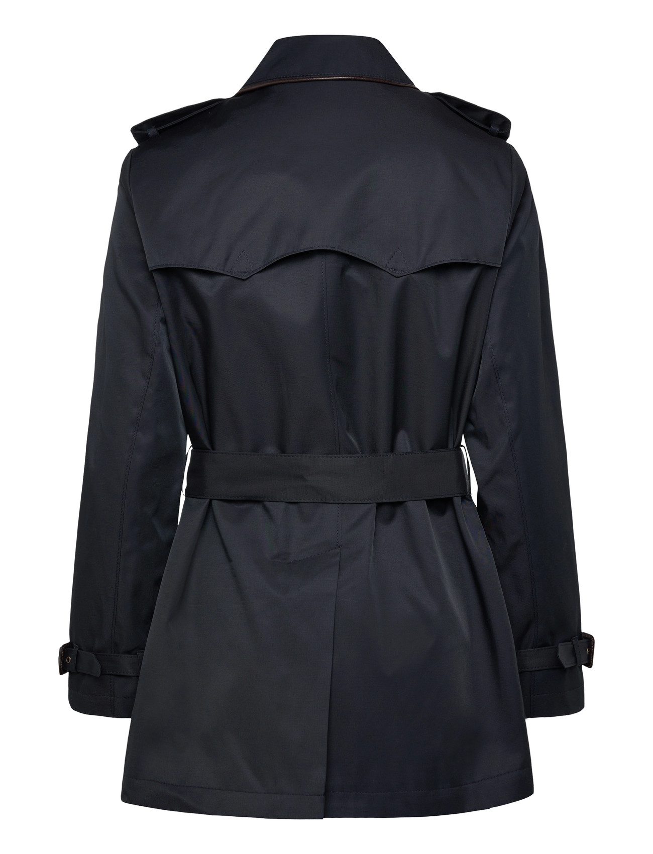 Lauren Ralph Lauren Double Breasted Cotton Blend Trench Coat 2