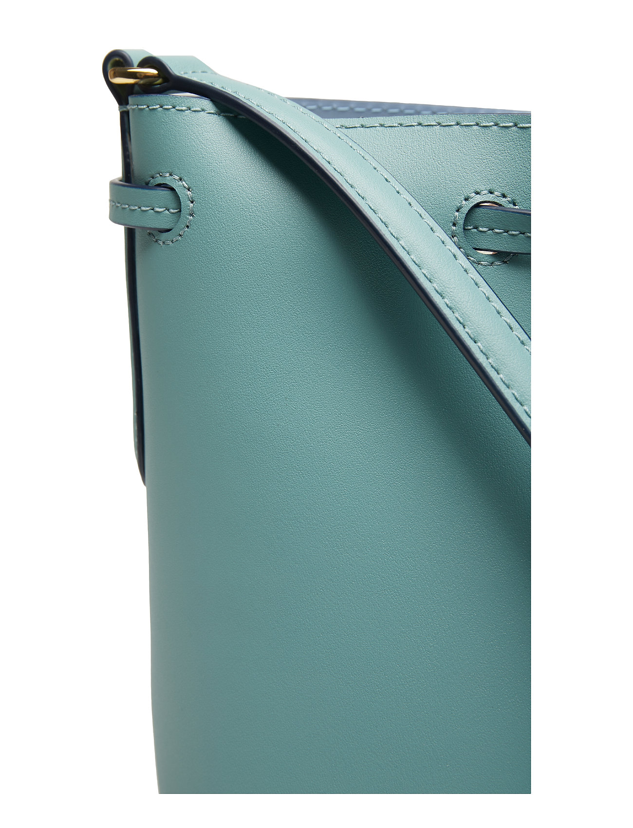 Drawstring Bagseafoam Debby Leather Ii Ralph MistLauren Mini blue IeDYEW2H9