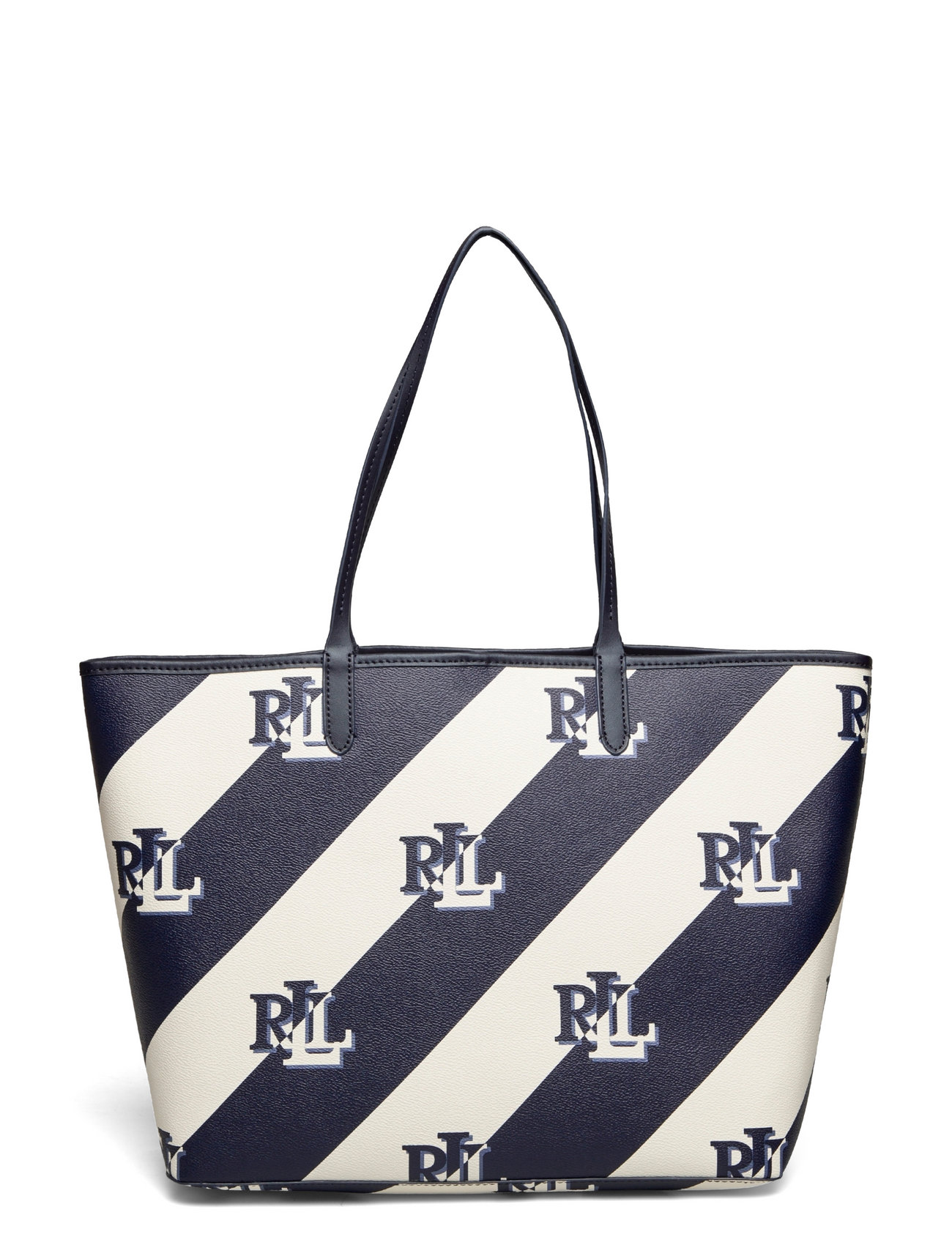 Lauren Ralph Lauren Collins Coated Canvas Extra-Large Tote - Macy's