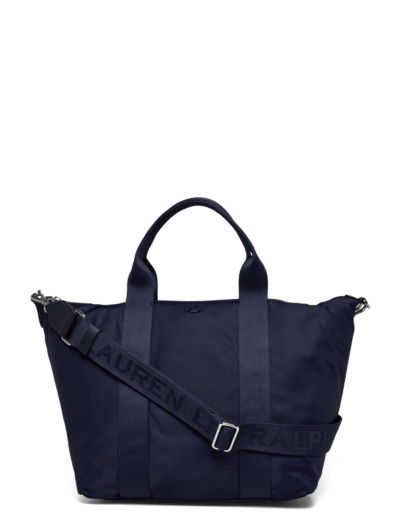 Lauren Ralph Lauren Nylon Extra-Large Stevie Tote Bag Marinblå