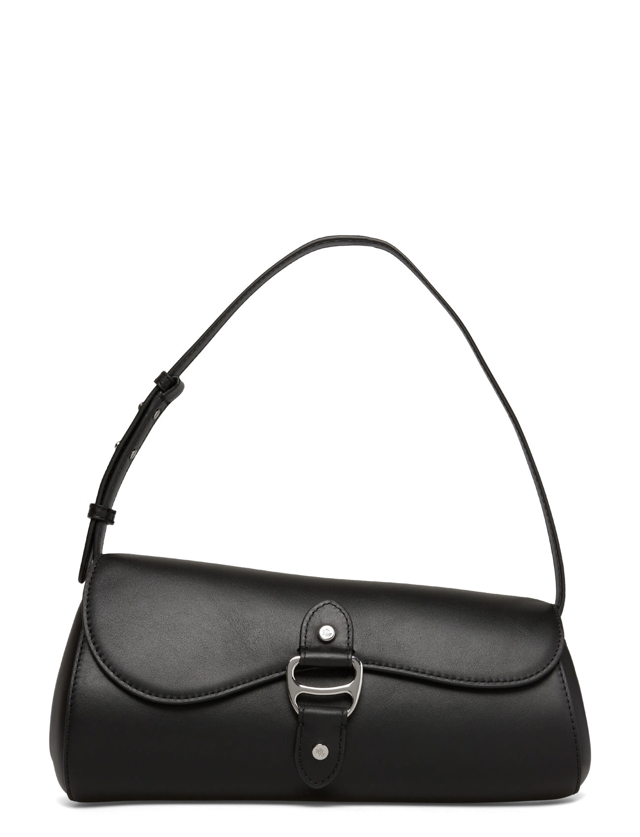 Lauren Ralph Lauren Leather Medium Tasha East-West Bag, One Size, Black, Designere > Små Skuldertasker-Crossbody-Tasker, Dame