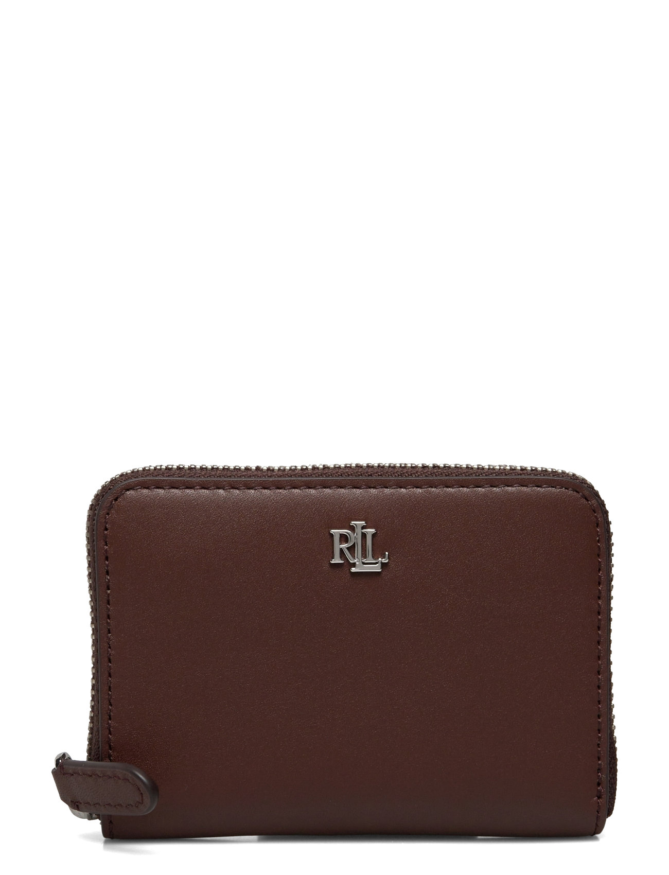 Leather Continental Wallet Bags Card Holders & Wallets Wallets Brown Lauren Ralph Lauren