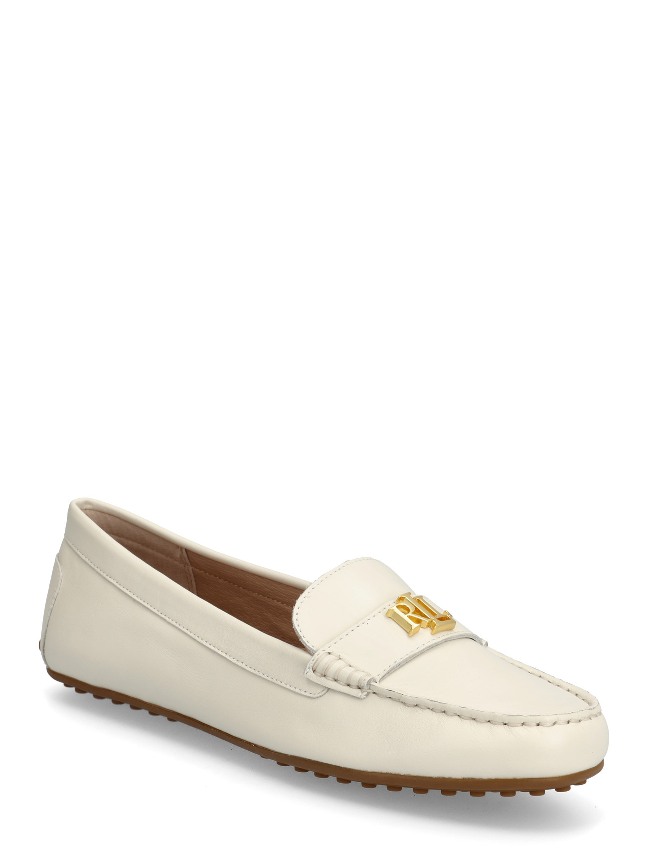 Lauren Ralph Lauren Soft Nappa-Barnsbury-Fl-Csl, 41, Brown, Flade Sko > Loafers, Dame