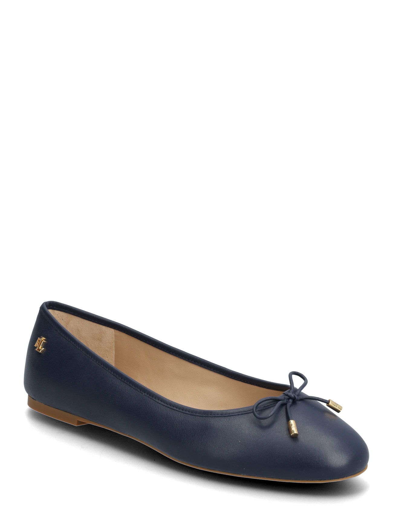 バレエ Ralph Lauren Ballerinas Leather Amazon.com | Lauren Ralph Lauren Women's Jayna Stitched