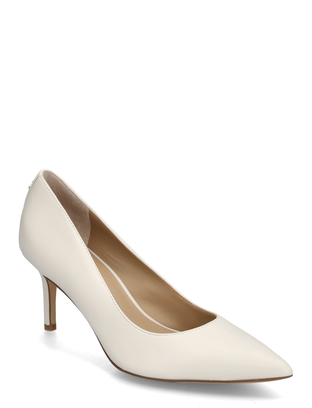 Lanette Nappa Leather Pump Shoes Heels Pumps Classic Cream Lauren Ralph Lauren