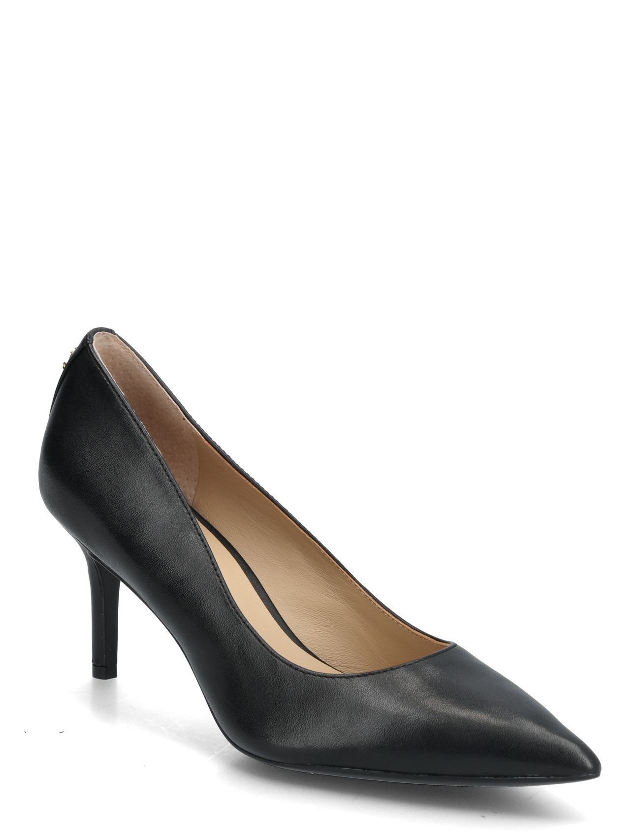 Lauren Ralph Lauren Lanette Leather Pump, 36, Black, Hæle > Pumps, Dame