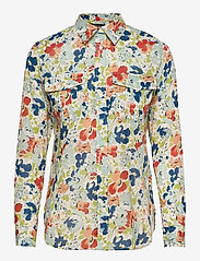 ralph lauren floral cotton shirt