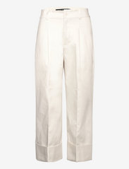 ralph lauren cream trousers