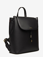 ralph lauren drawstring leather backpack