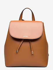 lauren ralph lauren leather backpack