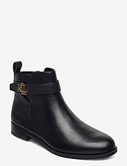 ralph lauren bonne leather bootie