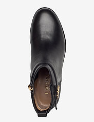 ralph lauren bonne leather bootie