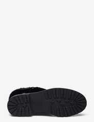 Lauren Ralph Lauren - Evanston Waterproof Leather Boot - tasapohjaiset nilkkurit - black/black - 4