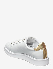 Lauren Ralph Lauren - Angeline II Metallic Sneaker - ikdienas apavi ar pazeminātu augšdaļu - white/rlgold - 2