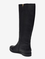 Lauren Ralph Lauren - Brystol Burnished Leather Riding Boot - pitkävartiset saappaat - black - 2