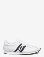 Lauren Ralph Lauren - Cayden Action Leather Sneaker - matalavartiset tennarit - rl white/lauren n - 1