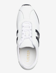 Lauren Ralph Lauren - Cayden Action Leather Sneaker - matalavartiset tennarit - rl white/lauren n - 3