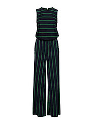ralph lauren striped jumpsuit