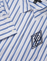 Lauren Ralph Lauren - Striped Cotton Broadcloth Shirtdress - kreklkleitas - blue/white - 2