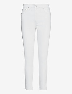 High-Rise Skinny Ankle Jean - skinny jeans - white wsh