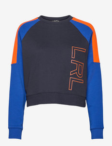 Logo French Terry Sweatshirt - sweatshirts - lauren navy/royal