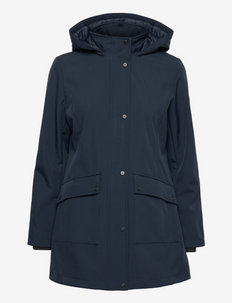 Hooded Jacket - parka coats - navy