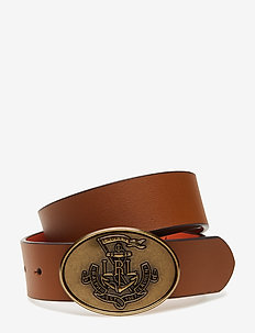 Anchor Reversible Belt - LAUREN TAN/ORANGE