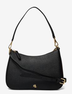 Crosshatch Leather Medium Danni Bag - torby na ramię - black