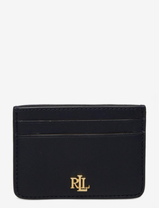 Nappa Leather Card Case - porte-cartes - french navy