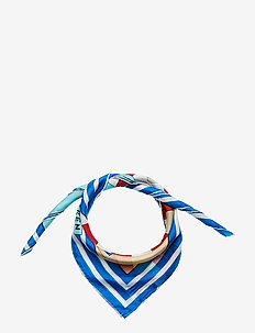Larisa Silk Scarf - BLUE REEF