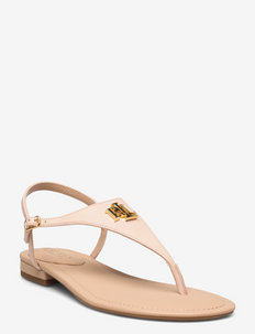 Ellington Nappa Leather Sandal - matalat sandaalit - blush