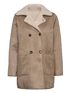 lauren ralph lauren faux shearling coat