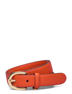 Lauren Ralph Lauren Women's Slide-Buckle Leather Belt