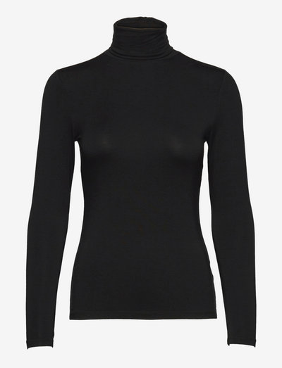 Jersey Turtleneck - džemperi ar augstu apkakli - polo black