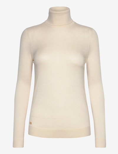 Silk-Blend Turtleneck Sweater