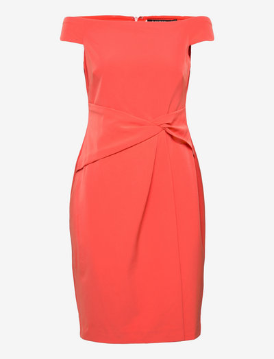 Crepe Off-the-Shoulder Dress - sumar dress - hyannis port oran