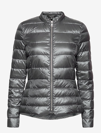 Metallic Packable Down Coat - down- & padded jackets - graphite