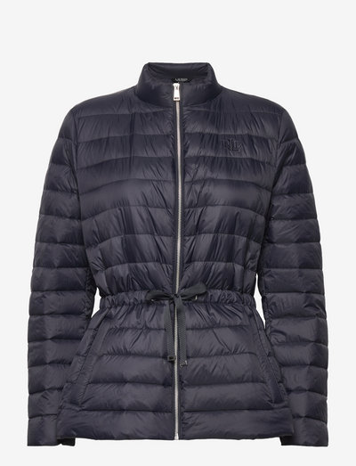 Quilted Down Coat - down- & padded jackets - dk navy