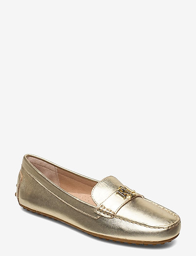 Barnsbury Metallic Loafer - loafers - pale gold