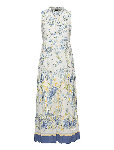 Lauren Ralph Lauren Floral Crepe Sleeveless Maxidress - Maxi dresses ...