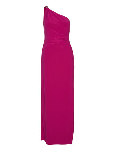 Lauren Ralph Lauren Jersey One-shoulder Gown - Maxi sukienki - Boozt.com