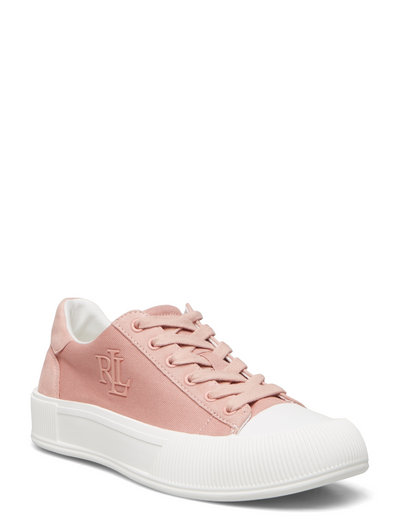 Lauren Ralph Lauren Daisie Canvas & Suede Trainer - Low top sneakers ...