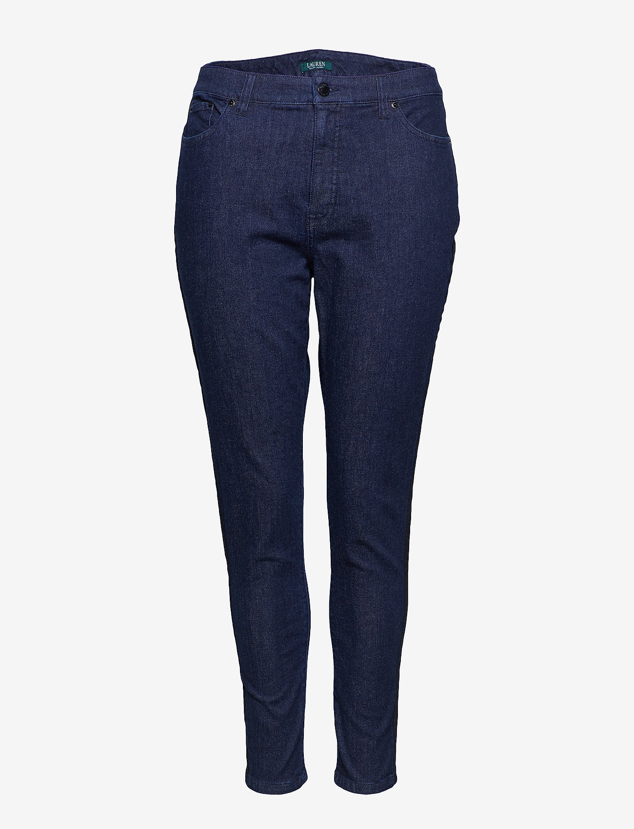 women's tuxedo stripe jeans