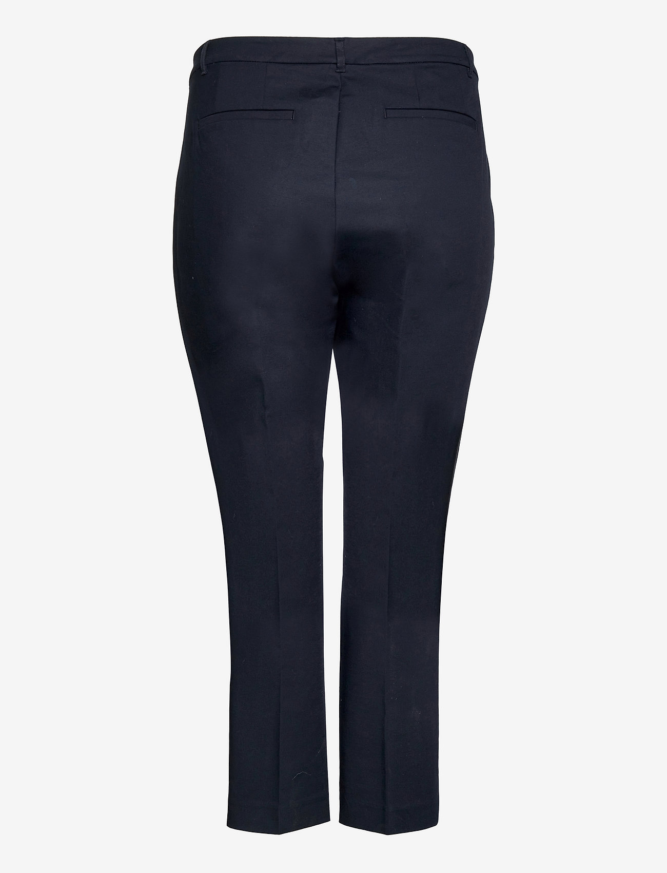 womens navy slim leg trousers