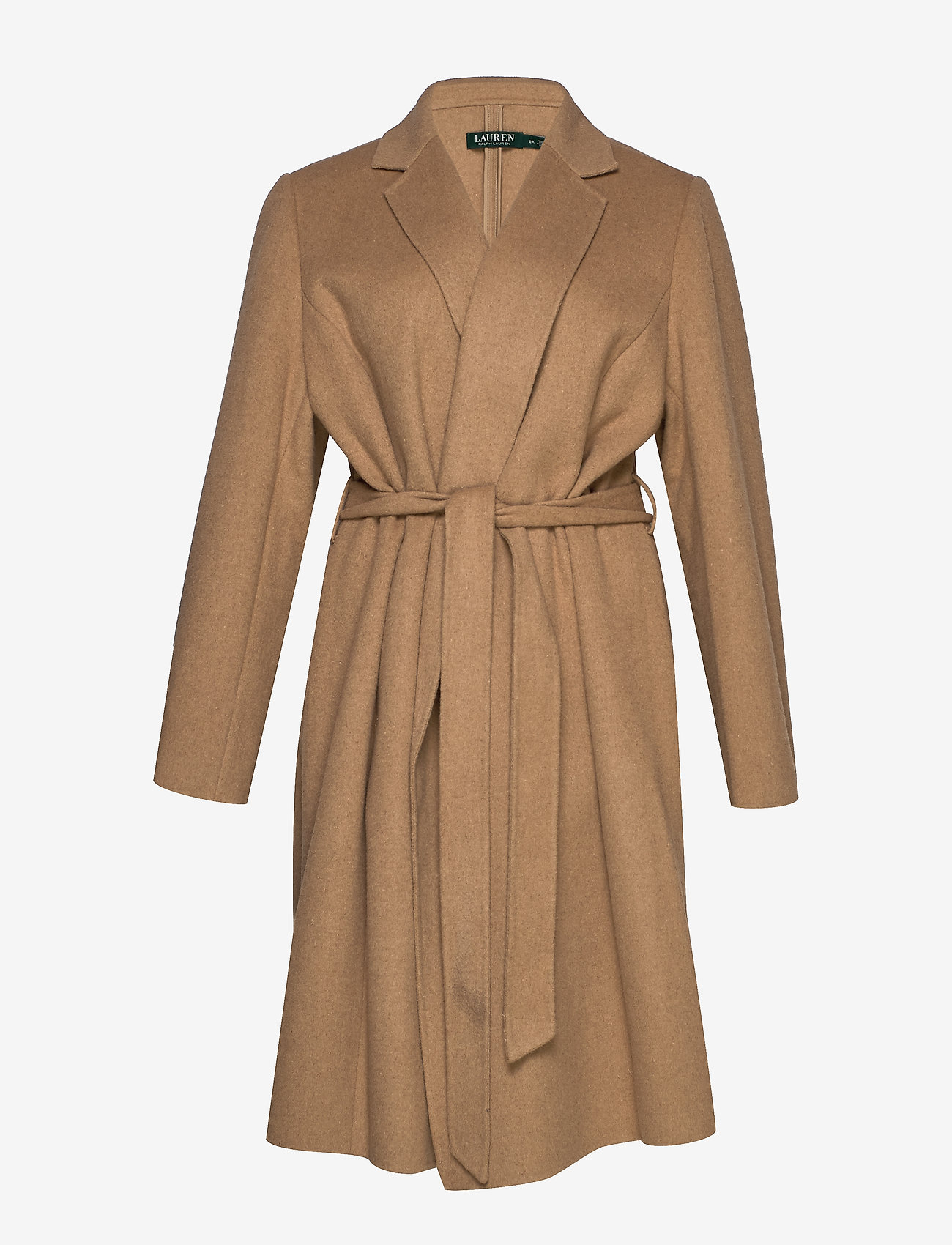 Df Wool Wrapcoat (Dark Camel) (2037 kr) Lauren Women